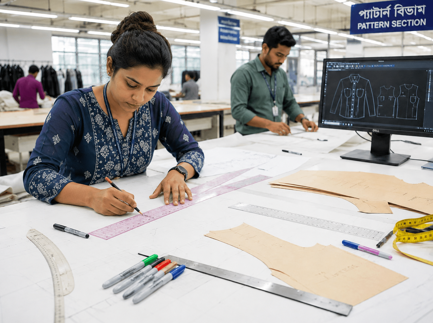 Preen Outfits Sampling and Garment Development